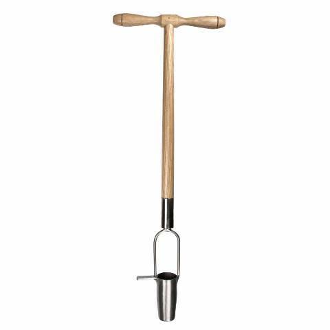 Sneeboer Bollenpoter | 6 cm breed - 63 cm steel - totale lengte 89 cm