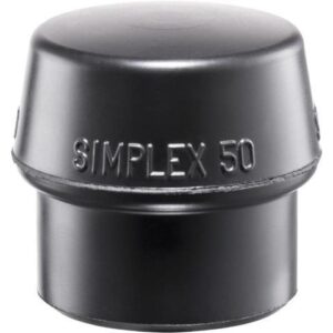 Halder Simplex-inzet | Rubber-composiet - zwart - Ø 50 mm