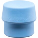 Halder Simplex-inzet | TPE-soft-blauw - Ø 60 mm