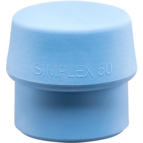 Halder Simplex-inzet | TPE-soft-blauw - Ø 60 mm