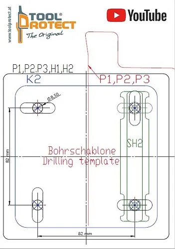 Kettingzaaghouders P2 - Pro (36 - 50 cm)