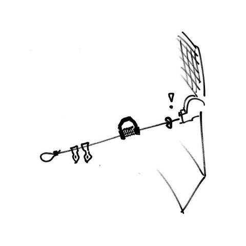 Lierkabelloper SL-Pro (handvat voor stalen lierkabels)