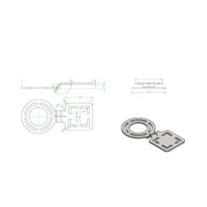 APP Aanbouwplaat profielbuis 2-1