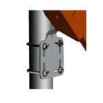 Aanbouwplaat profielbuis APP